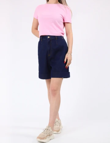 Pantaloni scurti Jacqueline de Yong, bleumarin