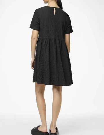 Rochie scurta Pieces, negru