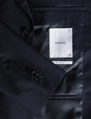 Sacou Reserved, bleumarin