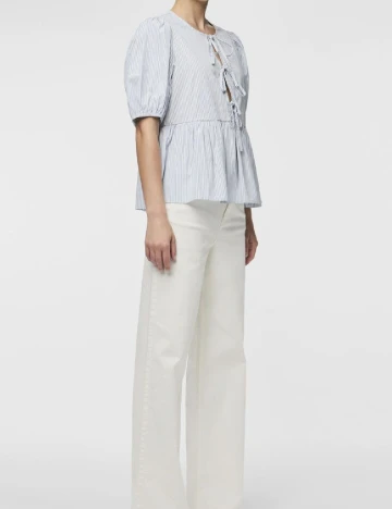 Bluza Pieces, gri Gri