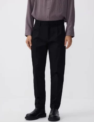 Pantaloni Reserved, negru