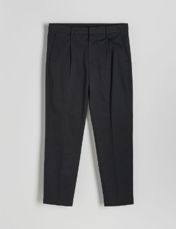 Pantaloni Reserved, negru