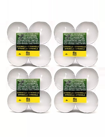 Set lumanari 8 bucati Zd Trading, alb