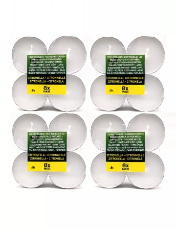 Set lumanari 8 bucati Zd Trading, alb