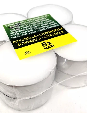 Set lumanari 8 bucati Zd Trading, alb