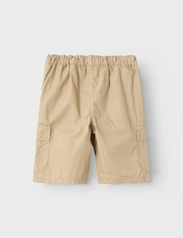 Pantaloni scurti Name It, crem Crem
