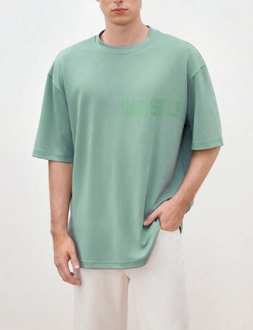 
						Tricou SHEIN, turcoaz