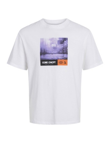 
						Tricou Jack&Jones, alb
