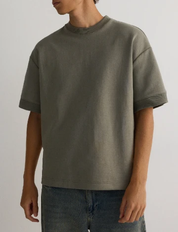 Tricou Reserved, verde Verde
