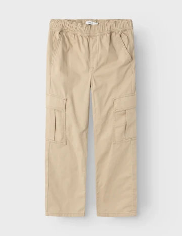 Pantaloni Name It, crem