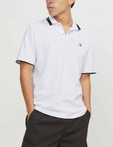 
						Tricou Jack&Jones, alb