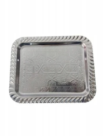 Tava mica Home Accents, argintiu