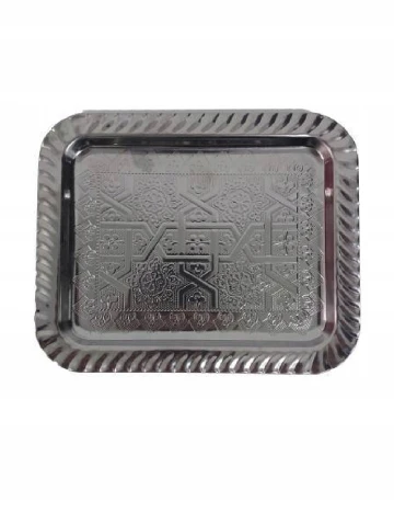 Tava mica Home Accents, argintiu