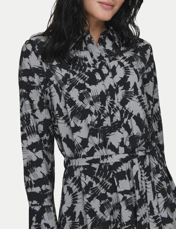 Rochie medie Jacqueline de Yong, gri
