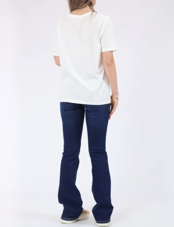 Tricou Only, alb