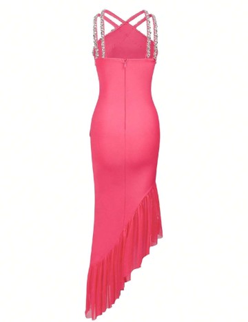 Rochie lunga SHEIN, roz