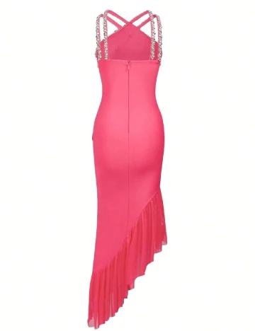 Rochie lunga SHEIN, roz