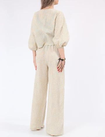Pantaloni Vero Moda, crem