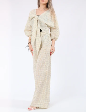 Pantaloni Vero Moda, crem