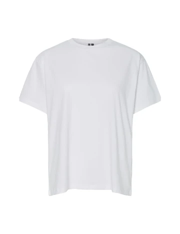 Tricou Pieces, alb