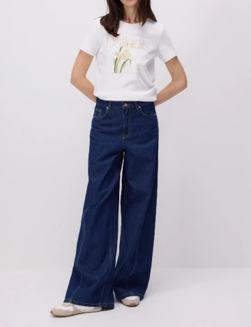 Tricou Reserved, alb