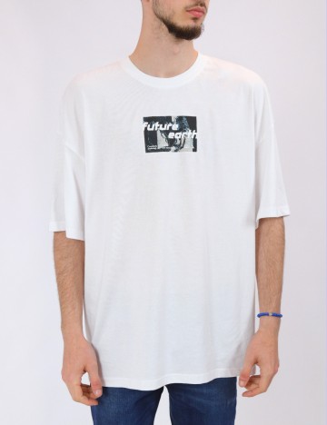 
						Tricou Jack&Jones, alb