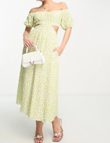 Rochie medie Forever New, galben