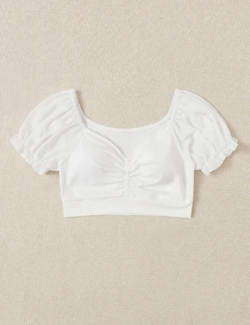 Top SHEIN, alb