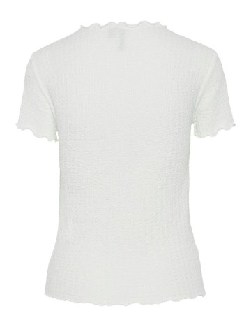 Tricou Pieces, alb