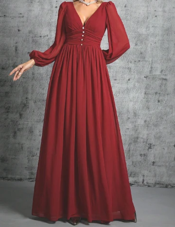 Rochie lunga SHEIN, rosu