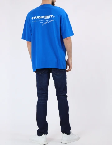 Tricou Jack&Jones, albastru