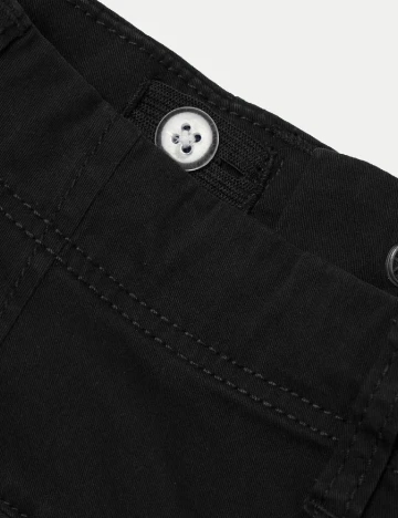 Pantaloni scurti Name It, negru Negru