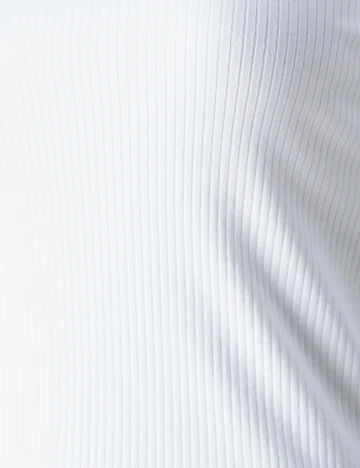 Tricou Pieces, alb
