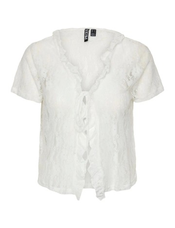 
						Bluza Pieces, alb