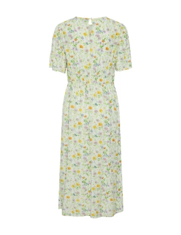Rochie medie Pieces, floral print Floral print