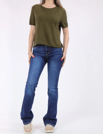 Bluza Jacqueline de Yong, verde Verde