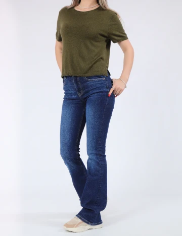 Bluza Jacqueline de Yong, verde Verde