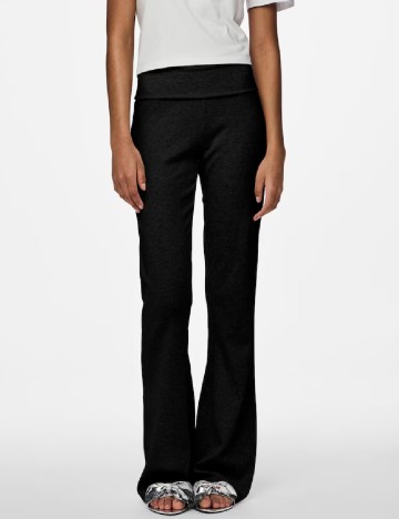 
						Pantaloni Pieces, negru