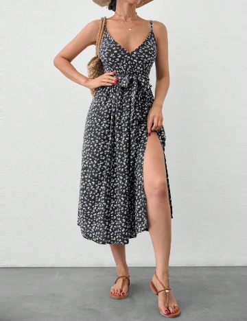 Rochie lunga SHEIN, negru Negru
