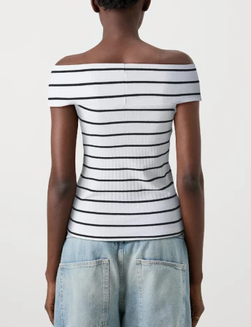 Bluza Pieces, alb