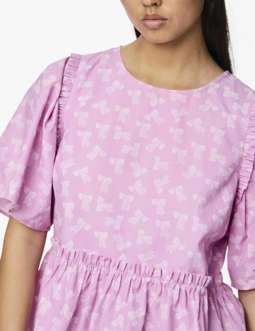 Bluza Pieces, roz Roz