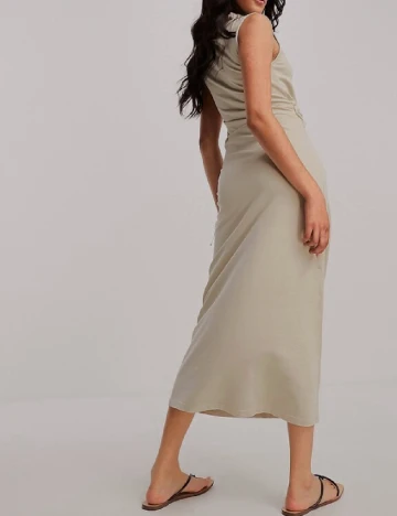 Rochie medie ASOS, bej