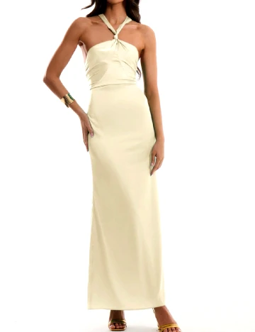 Rochie lunga SHEIN, crem Crem