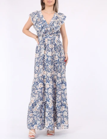Rochie lunga Vero Moda, mix culori