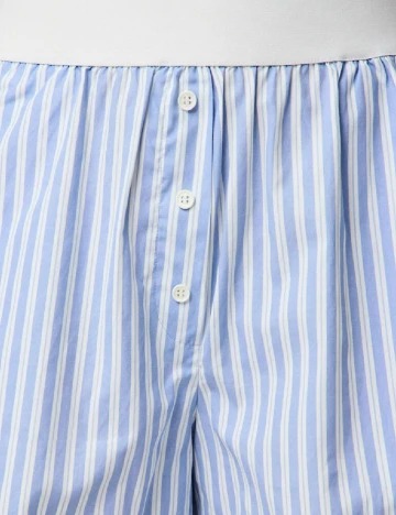 Pantaloni scurti Pieces, albastru