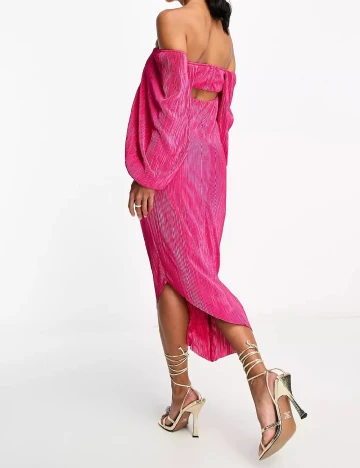 Rochie medie ASOS, roz