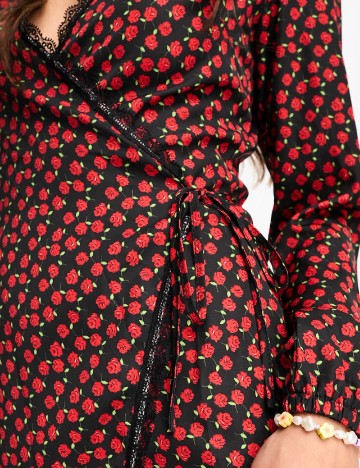Rochie scurta DAISY STREET, floral print