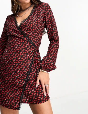Rochie scurta DAISY STREET, floral print Floral print