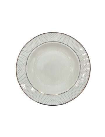 Farfurie Amely Jones, ecru