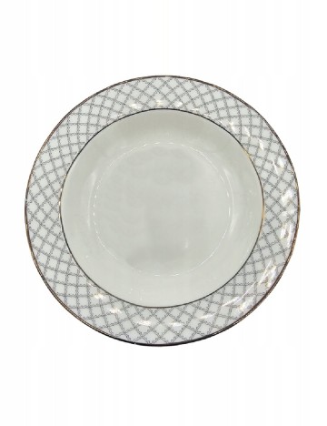 Farfurie Amely Jones, ecru
